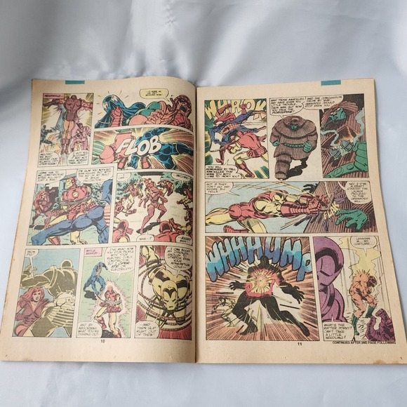 The Invincible Iron Man #127 Comic Book October 1979 Marvel Group News Stand FN - Picture 6 of 8